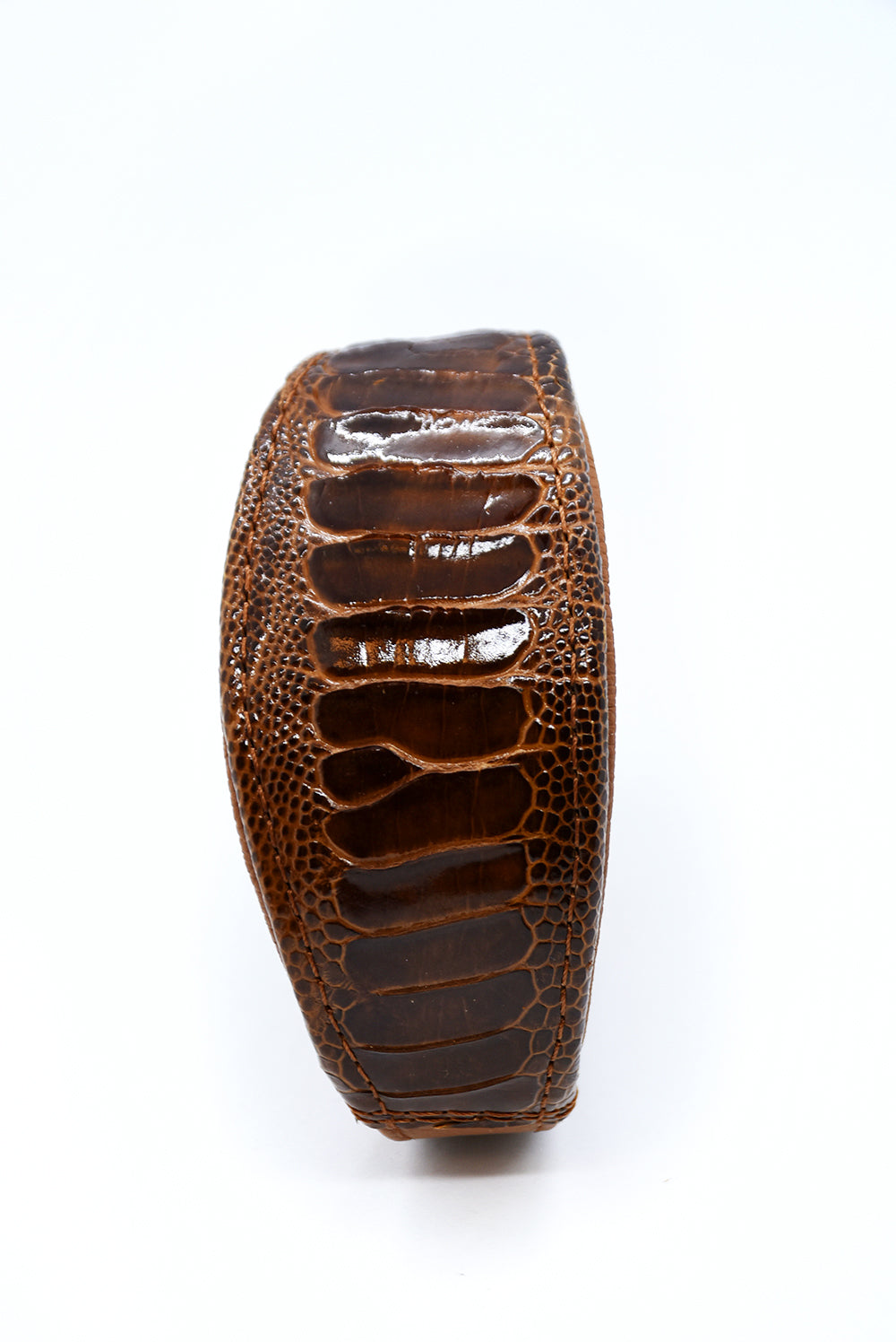 Manufaktur-Hundehalsband aus Straußenbeinleder – Kombination aus Luxusmaterial und funktionalem Design