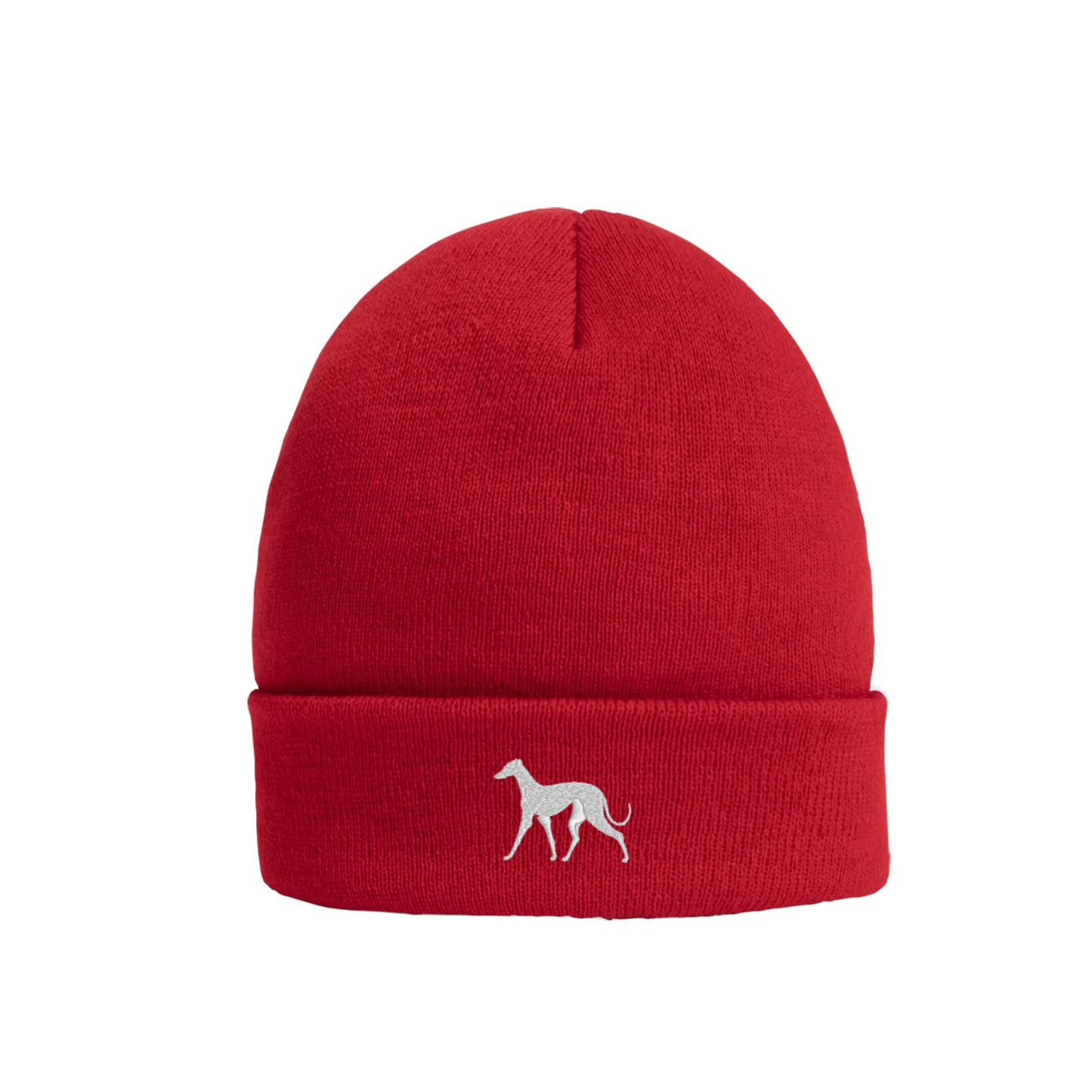 Beanie • Windhundmotiv • Weich und wärmend • Viele Farben