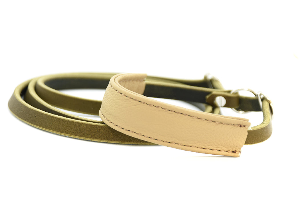 SHOW Ausstellungsleine mit Kehlkopfschutz | Showleine für Hunde