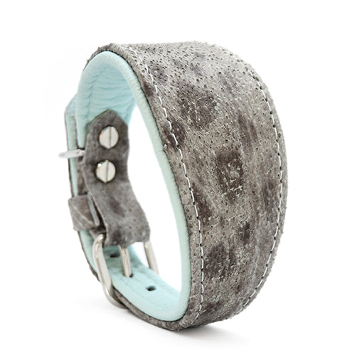 STEINBEIßER Halsband | Einzigartiges Fischleder-Halsband für Windhunde