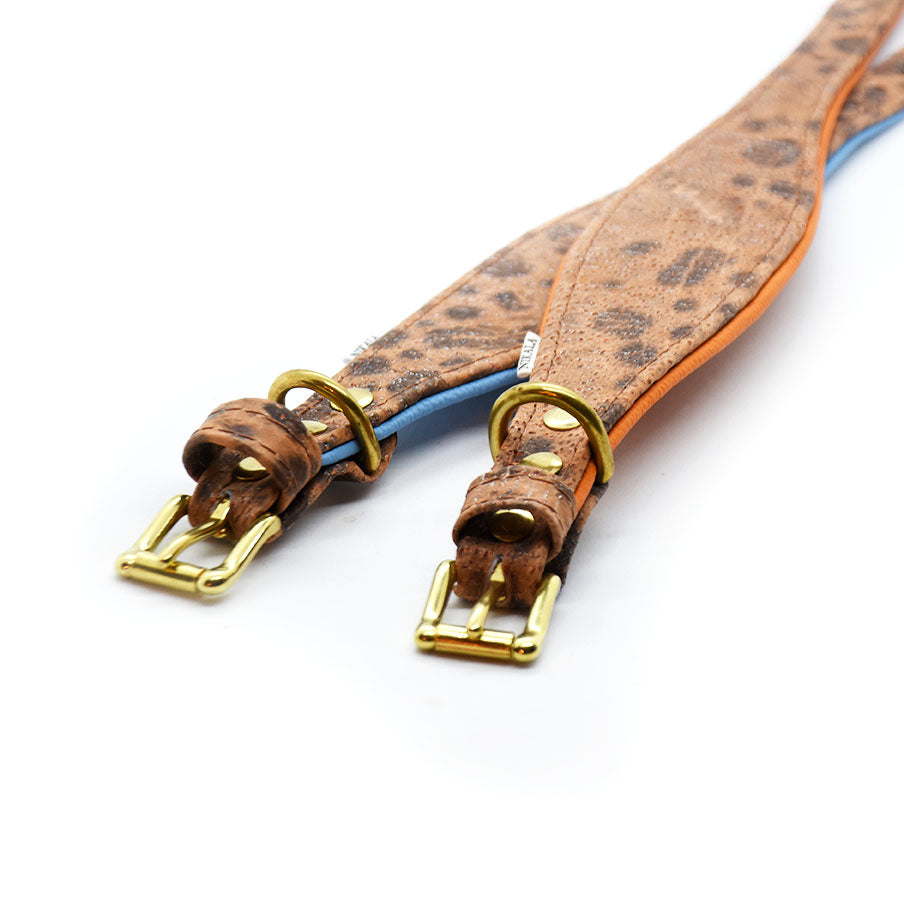 STEINBEIßER Halsband | Einzigartiges Fischleder-Halsband für Windhunde